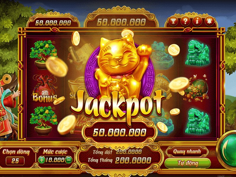 Hình ảnh trò chơi slot jackpot lũy tiến