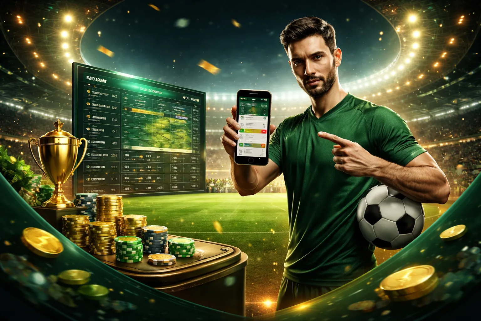 Giao diện cược trong trận sôi động tại Onebet88