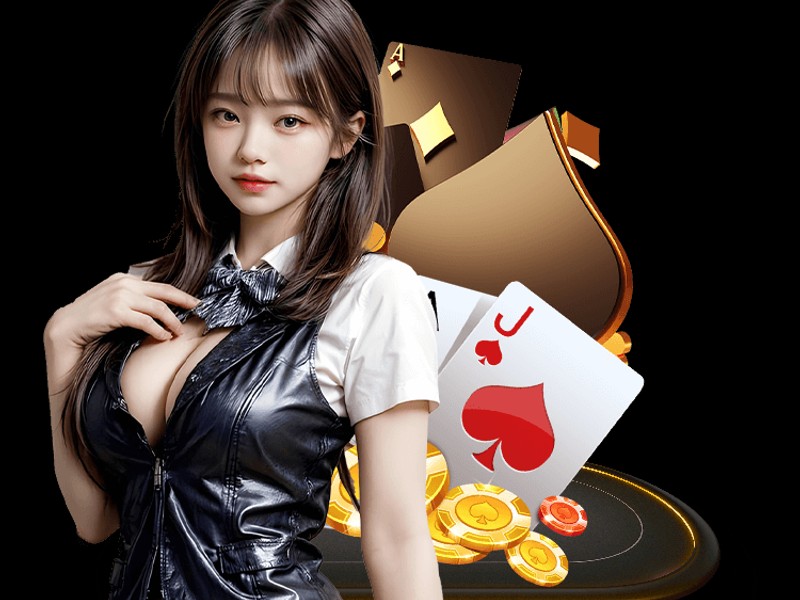 Logo Evolution Gaming và bàn chơi Live Casino.